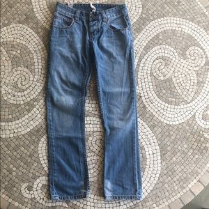 Vintage slim DC denim jeans for boys